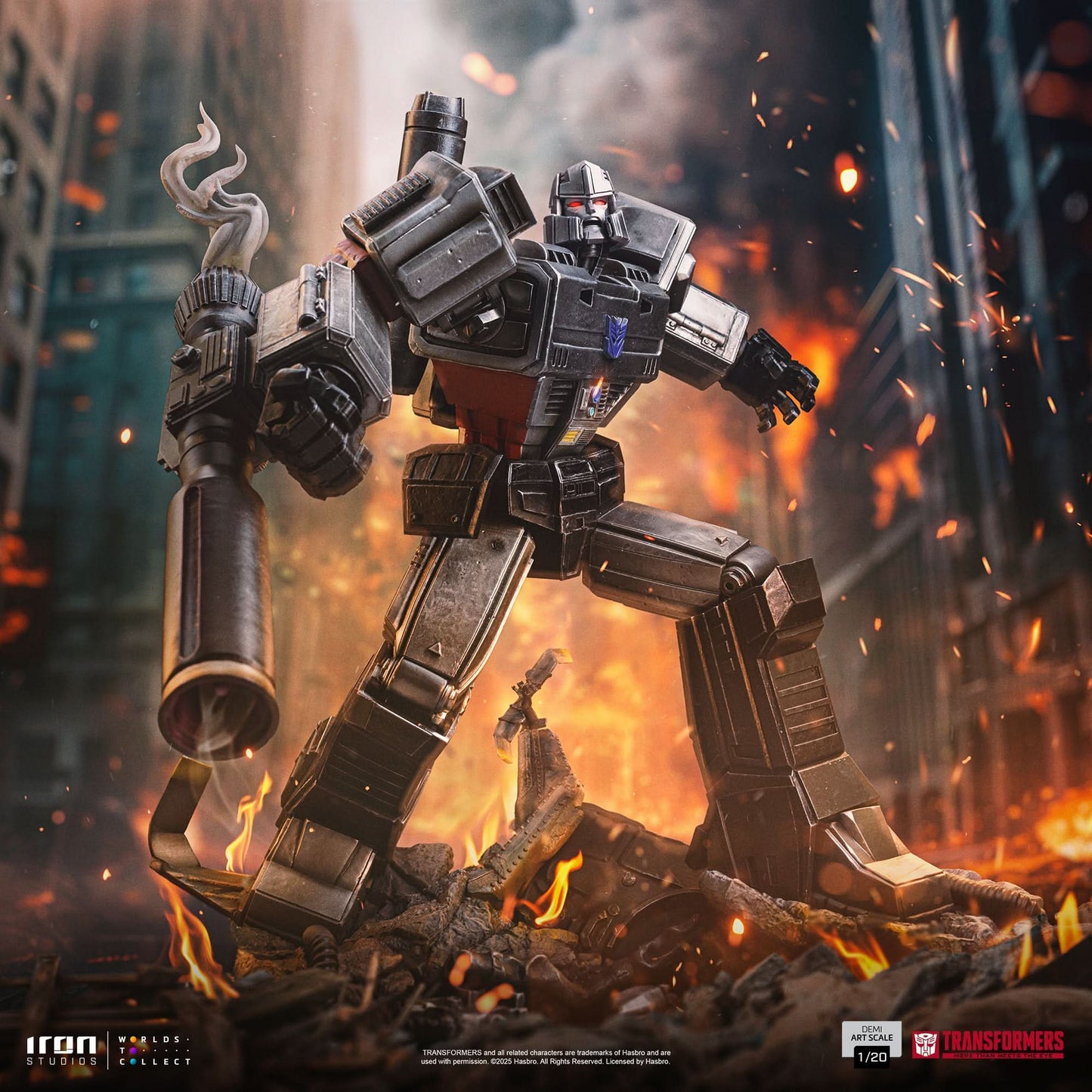 Pre-Order - Megatron Statue - Transformers - 1/20 Demi Scale - Iron Studios