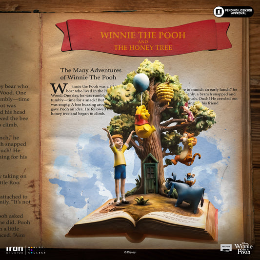 Pre-Order - Winnie the Pooh and Friends Statue (100th Anniversary) - Disney Classics - Deluxe Art Scale 1/10 - Iron Studios