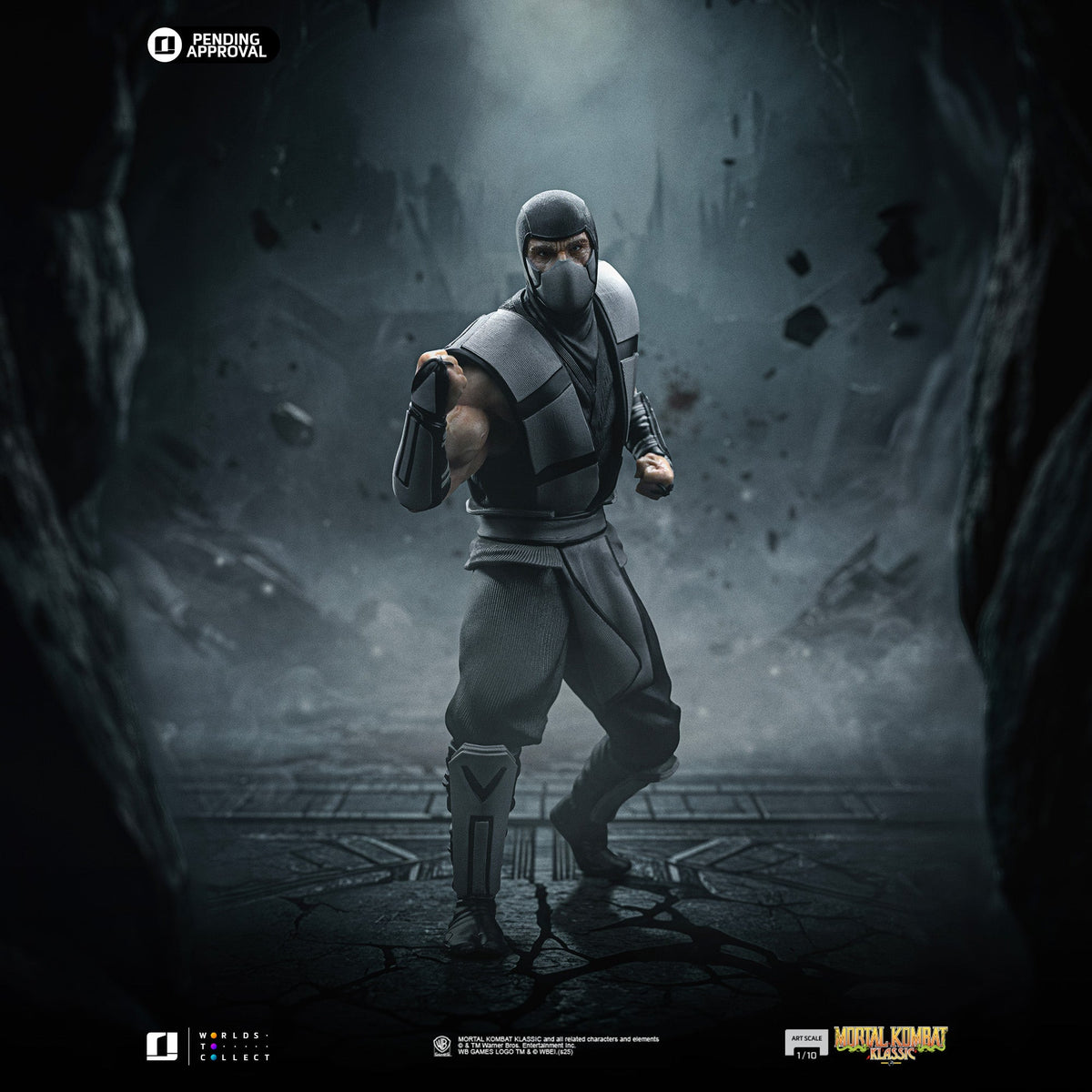Smoke Statue (Ninjas Collection) - Mortal Kombat - Art Scale 1/10