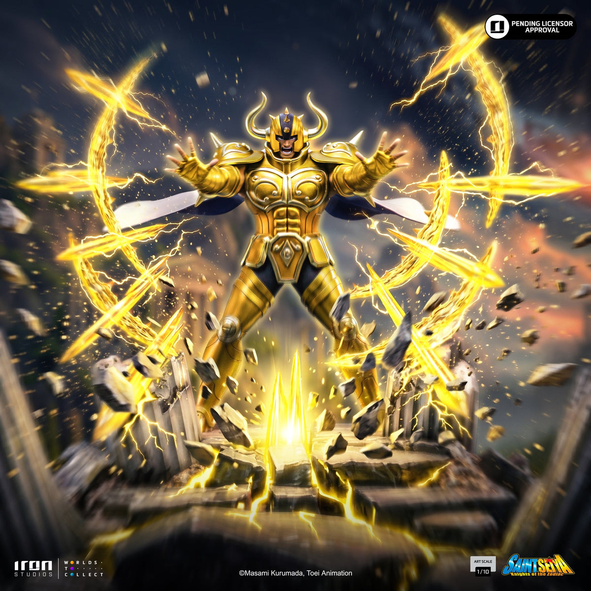 Pre-Order - Taurus Aldebaran Statue - Saint Seiya - Art Scale 1/10 - Iron Studios