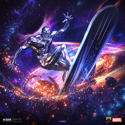 Pre-Order - Silver Surfer Deluxe Statue - Infinity Gauntlet Diorama - BDS Art Scale 1/10 - Iron Studios