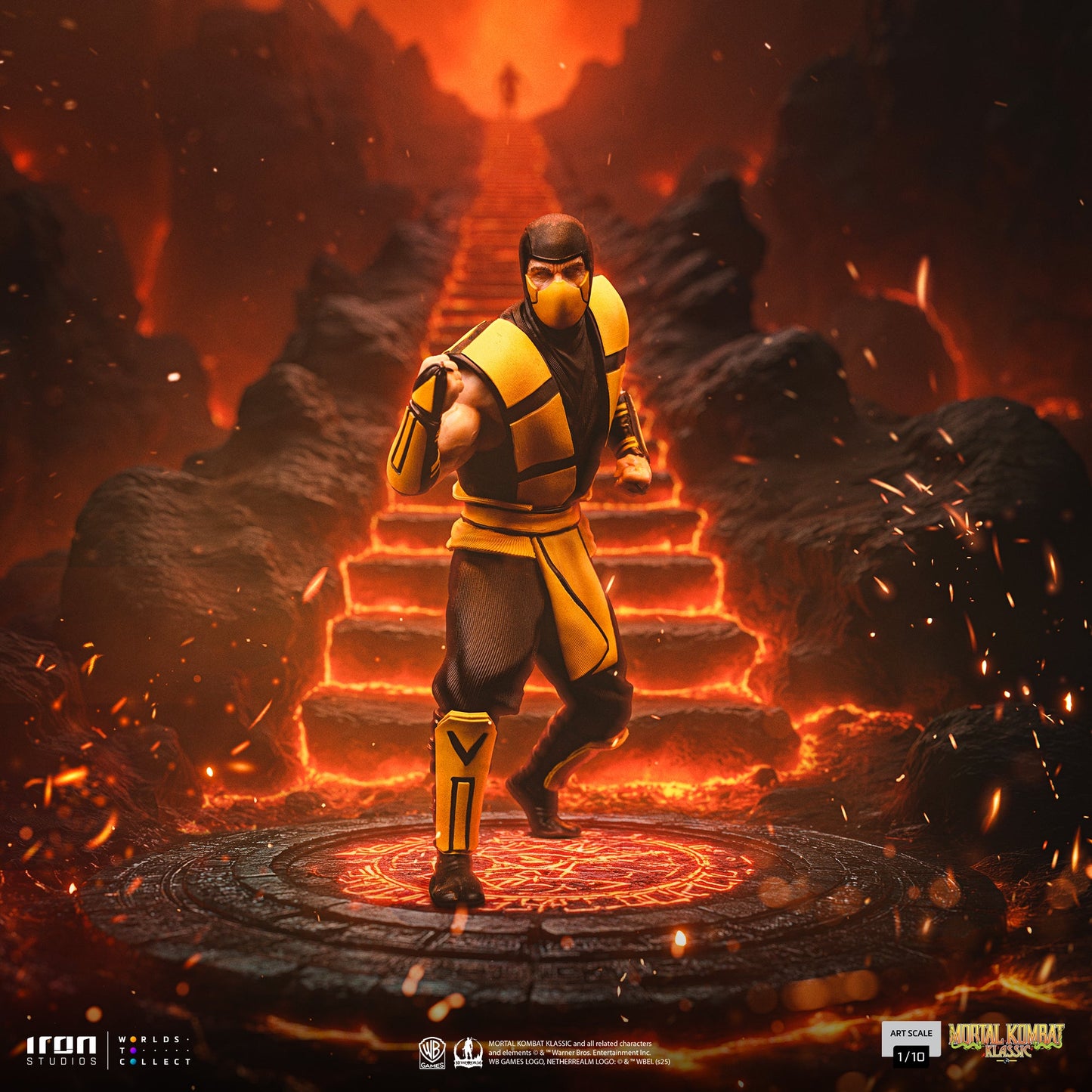 Scorpion Statue (Variant) - Mortal Kombat - Art Scale 1/10 - Iron Studios