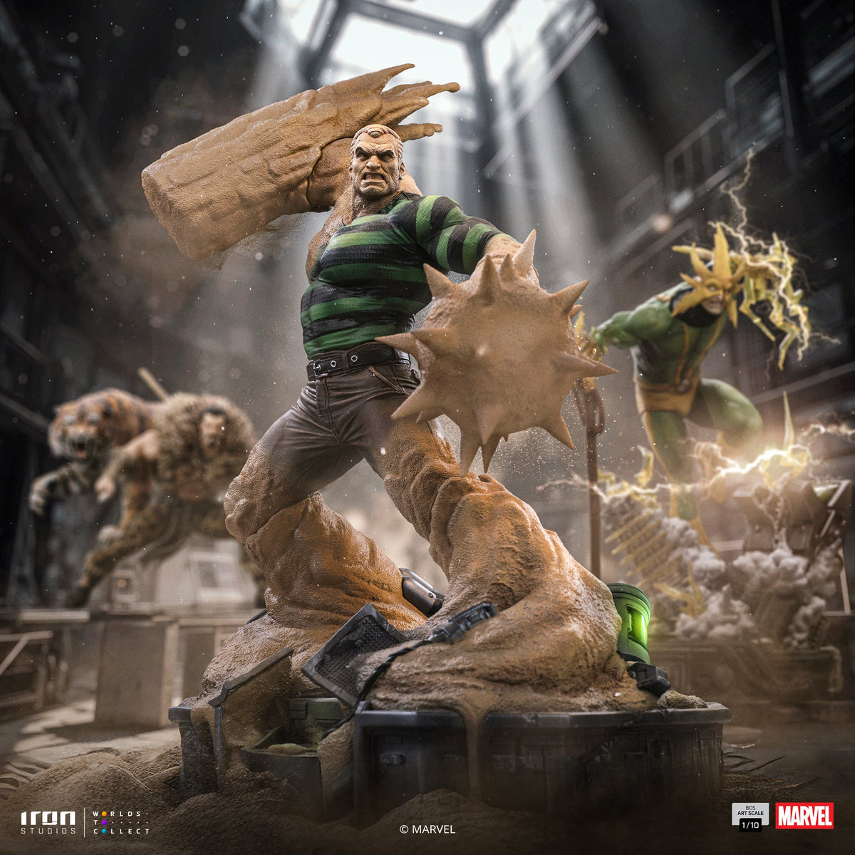 Sandman Statue - Spider-Man vs Villains Diorama - Art Scale 1/10 - Marvel Comics