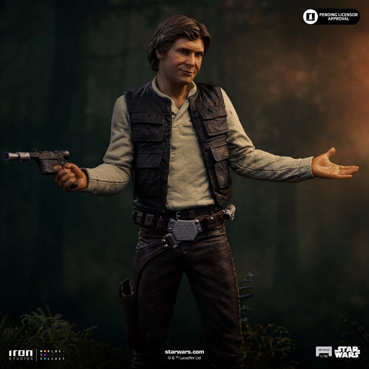 Han Solo Statue - Star Wars Episode VI - Art Scale 1/10
