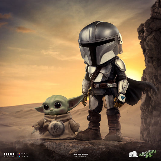 Pre-Order - Mandalorian and Grogu Statue - The Mandalorian - MiniCo - Iron Studios