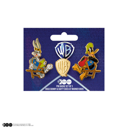 *Set of 3 Bugs Bunny & Daffy Duck Pins from WB Studios