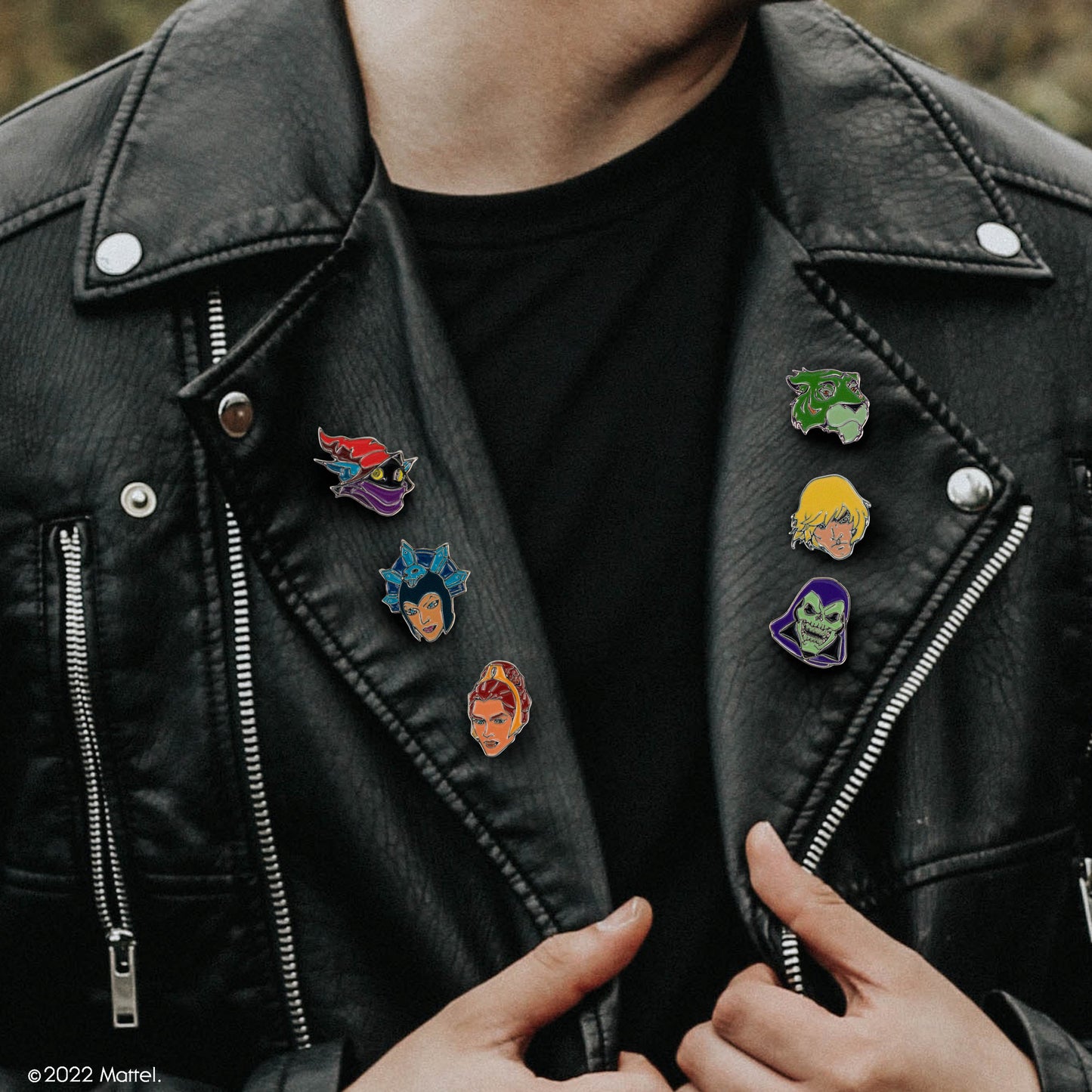 Set of 6 Masters of the Universe Pins