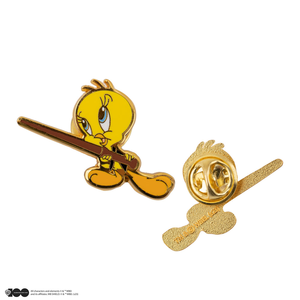 Lot de 2 pin's Titi & Grosminet à Poudlard