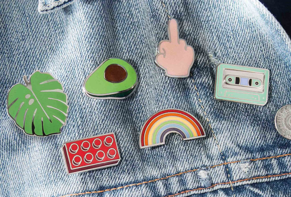 Pin's middelvingerspeld van Pintastic