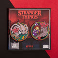 Pin's Stranger Things Set 1.5 - Will and the creatures of the world upside down