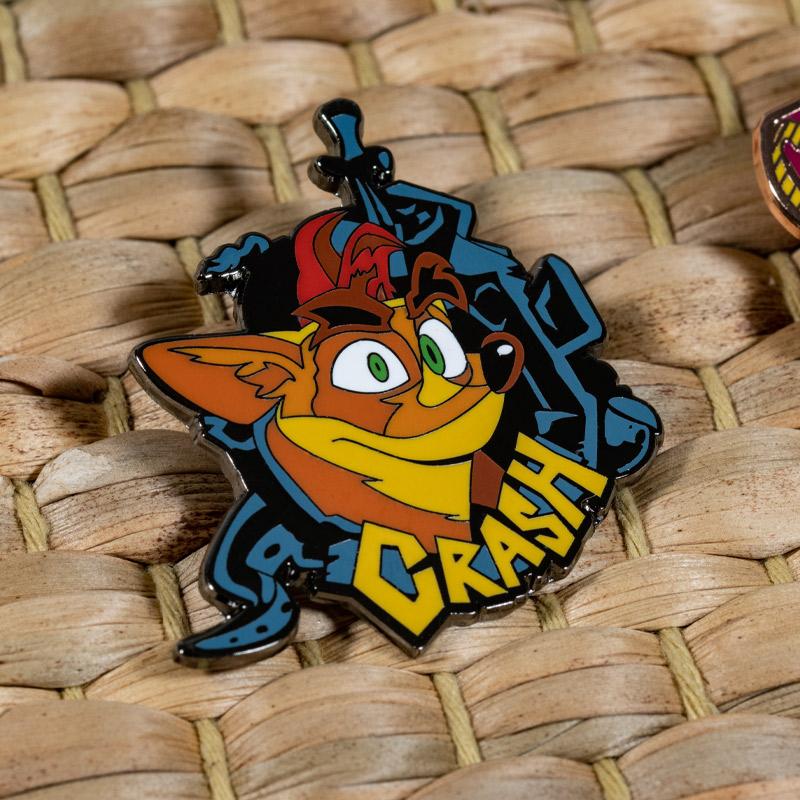 Pin's Crash Bandicoot Set 1.1 - Crash et Coco