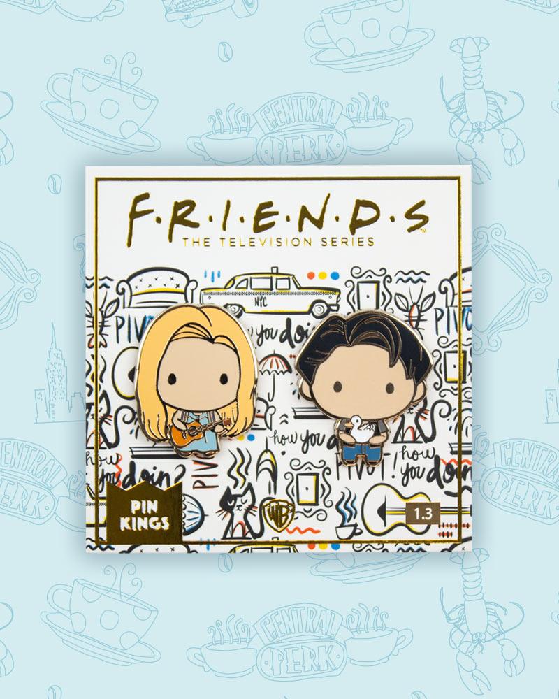 Pin's FRIENDS Set 1.3 Phoebe & Joey Pin Kings Numskull Funko