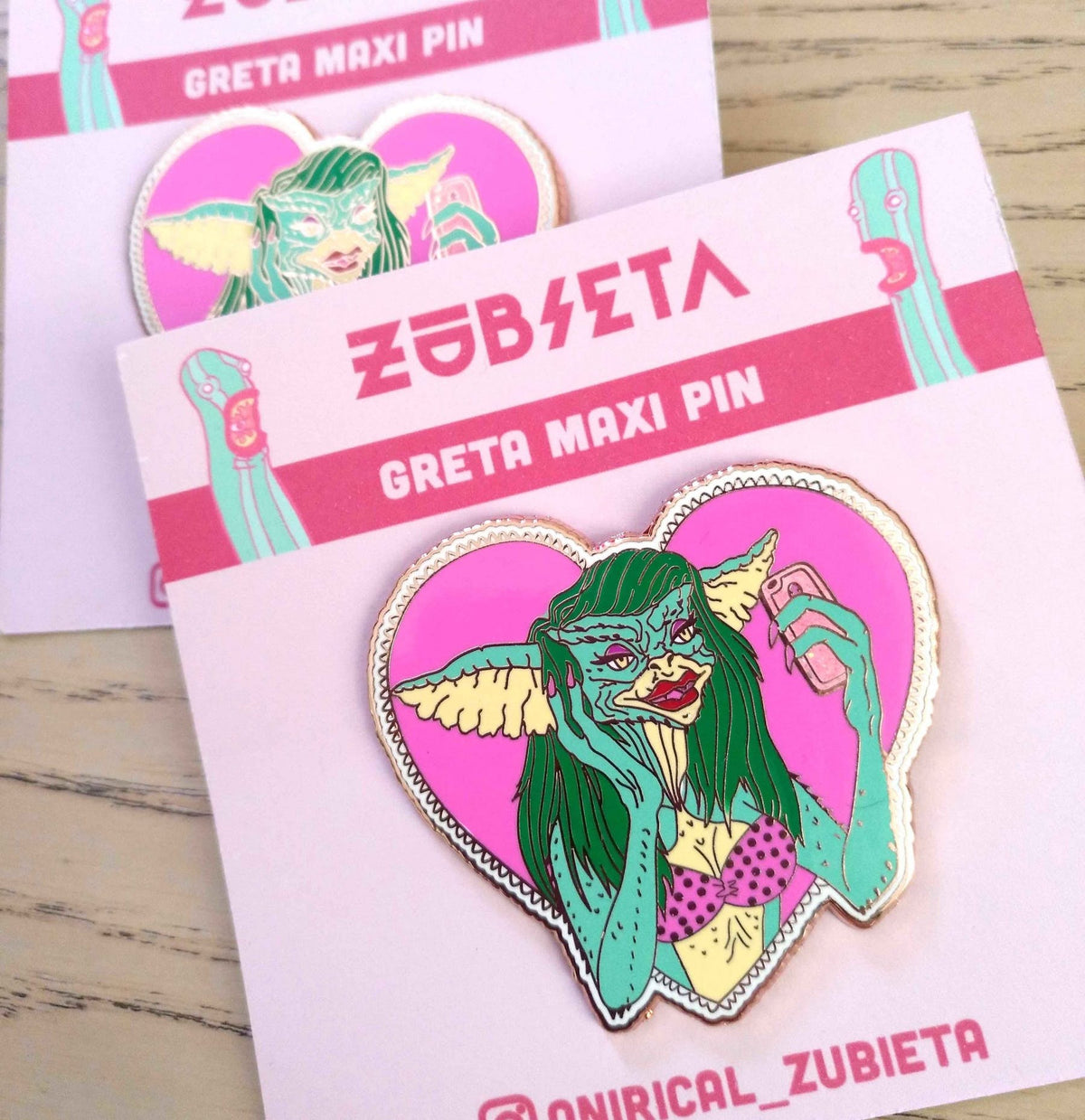 Pins Greta Le Gremlin