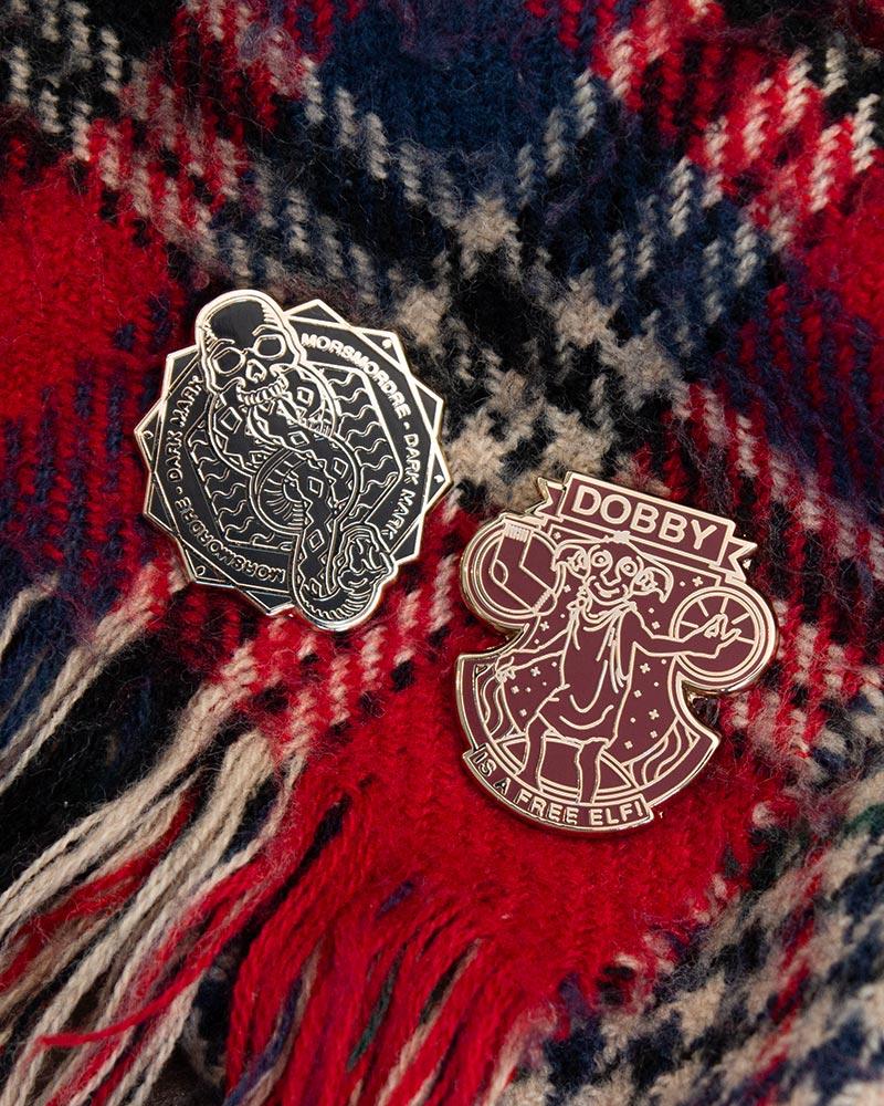 Pin's Harry Potter Set 1.3 - The brand of darkness & Dobby