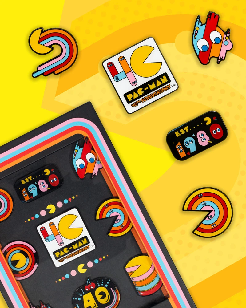 Pin's Pac-Man 40th Birthday Set