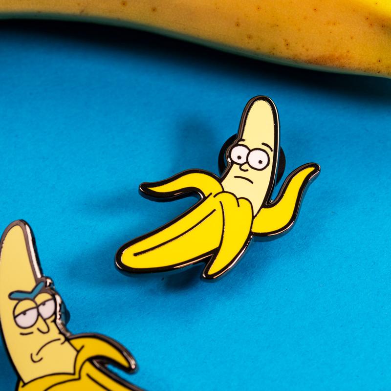 Pin's Rick and Morty Set 1.3 - Rick Banane & Morty Banane