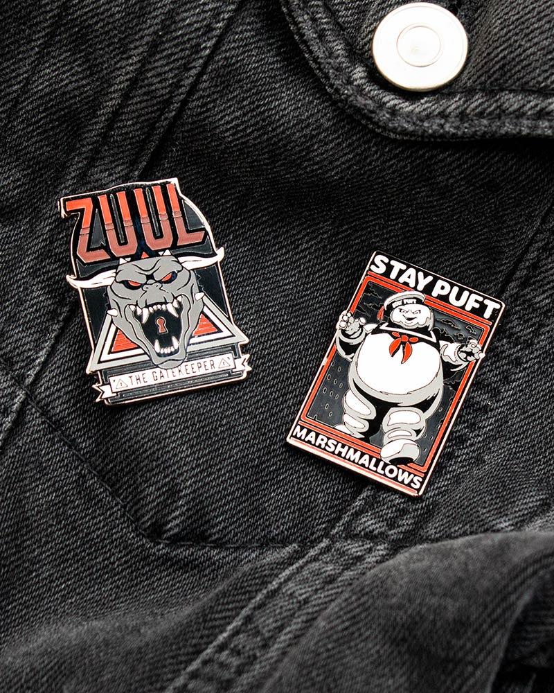 Ghostbusters Pin Set 1.1 - Zuul & Bibendum Chamallow