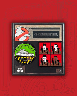 Pin’s SOS Fantômes Set 1.3 - Who You Gonna Call? et Personnages