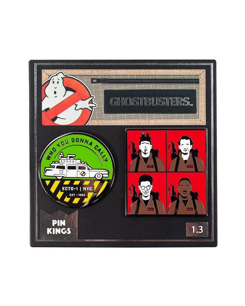Pin’s SOS Fantômes Set 1.3 - Who You Gonna Call? et Personnages