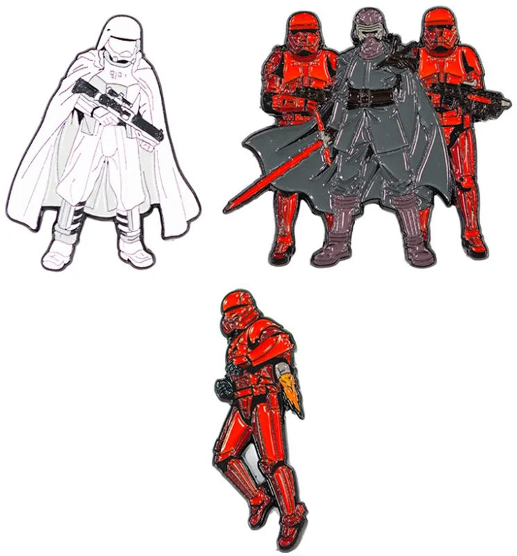 Star Wars The Rise of Skywalker Pin - The First Order Set
