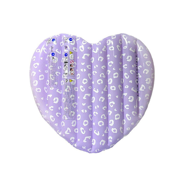 Pool Float - Purple Heart - Leopard - 150 cm