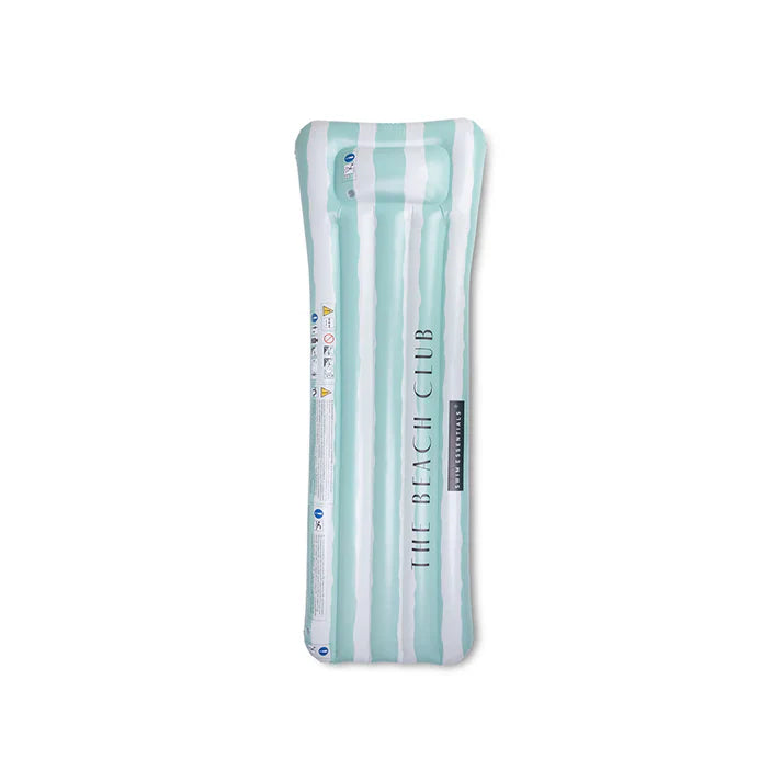 Pool Float - Green - Resort Stripe - 177 cm