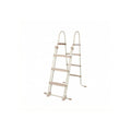 Pool Stairs Plastic - Beige - 107 cm