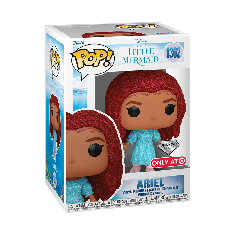 Pop! Ariel in Blue Dress (Diamond)