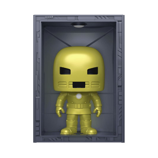 pop deluxe hall of armor iron man model 1 golden armor 1035