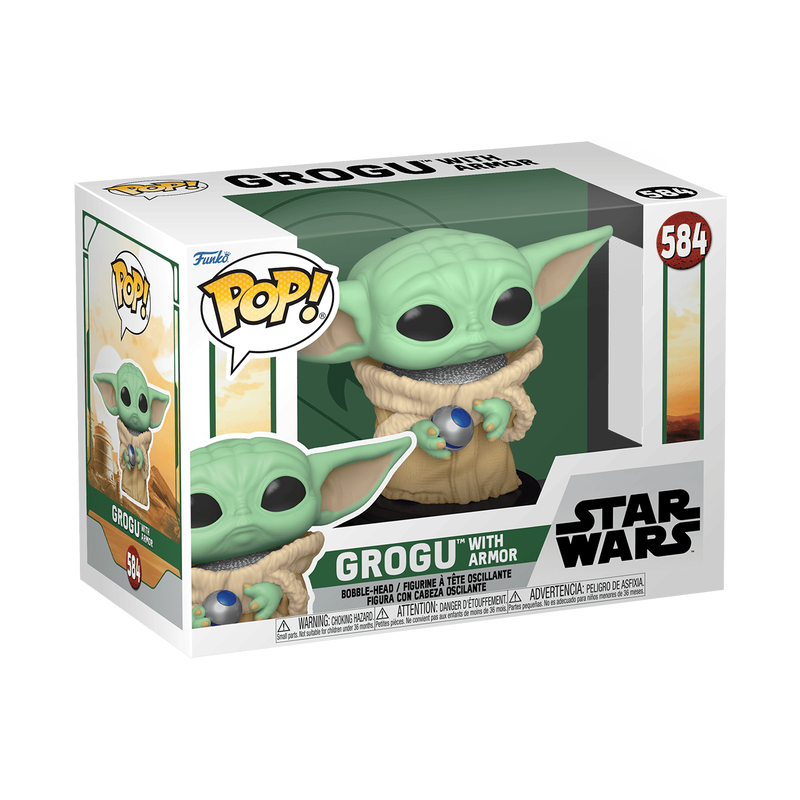 Pop! Grogu met pantser