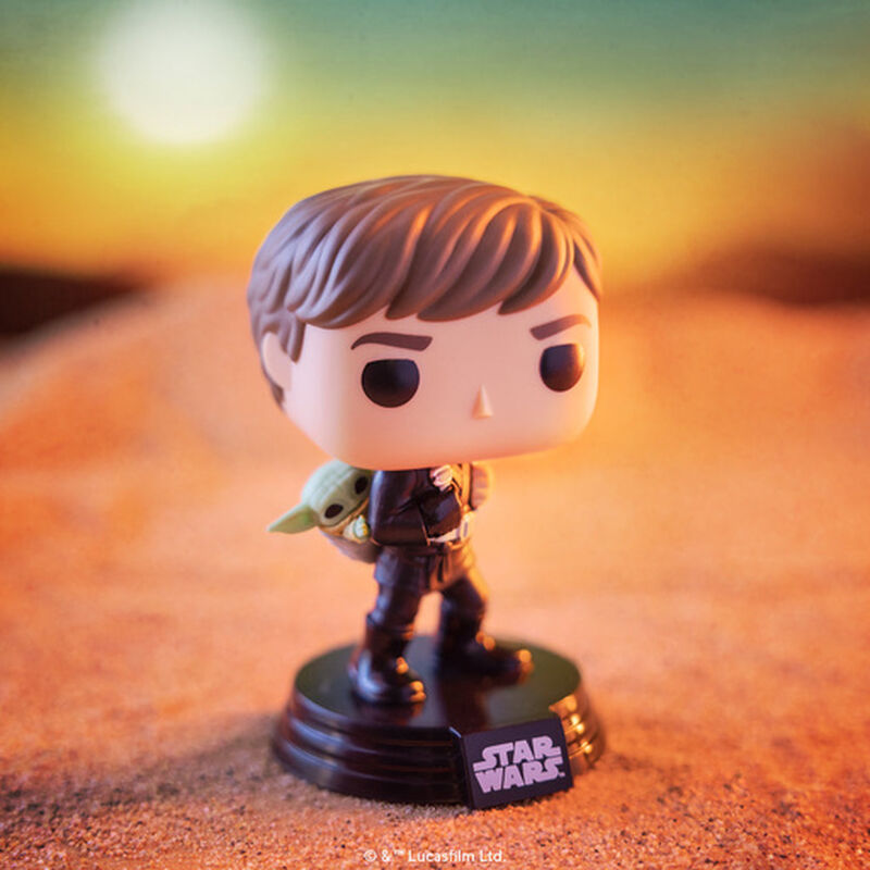 pop luke skywalker grogu 583
