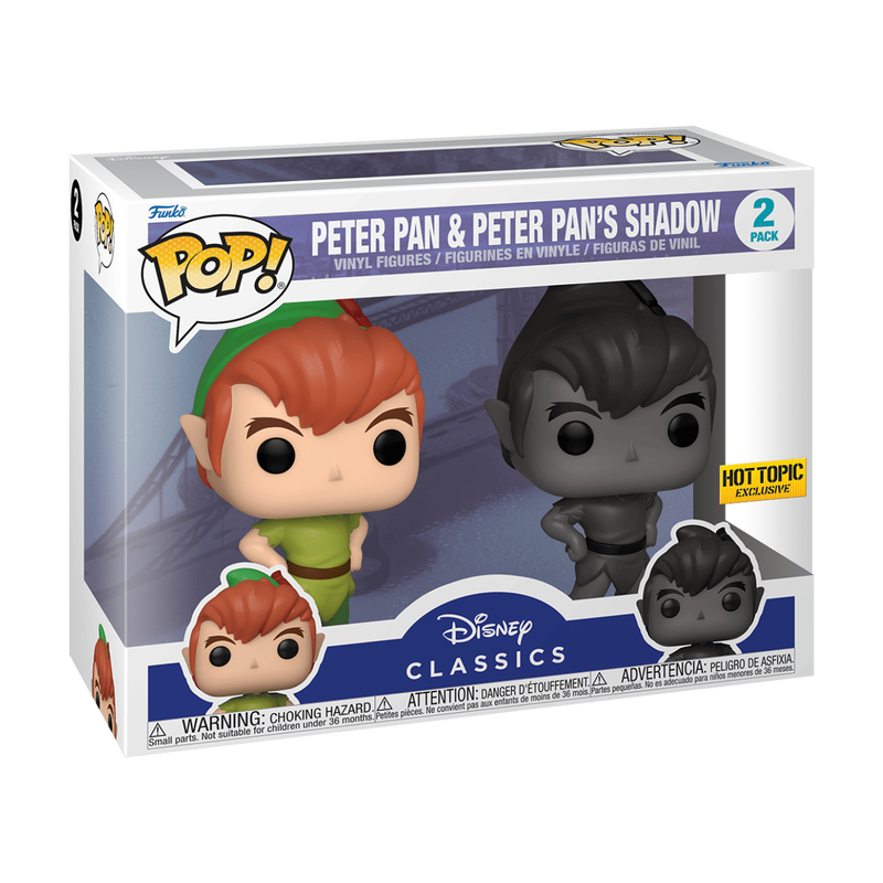Pop! Peter Pan and Shadow Peter Pan 2-Pack