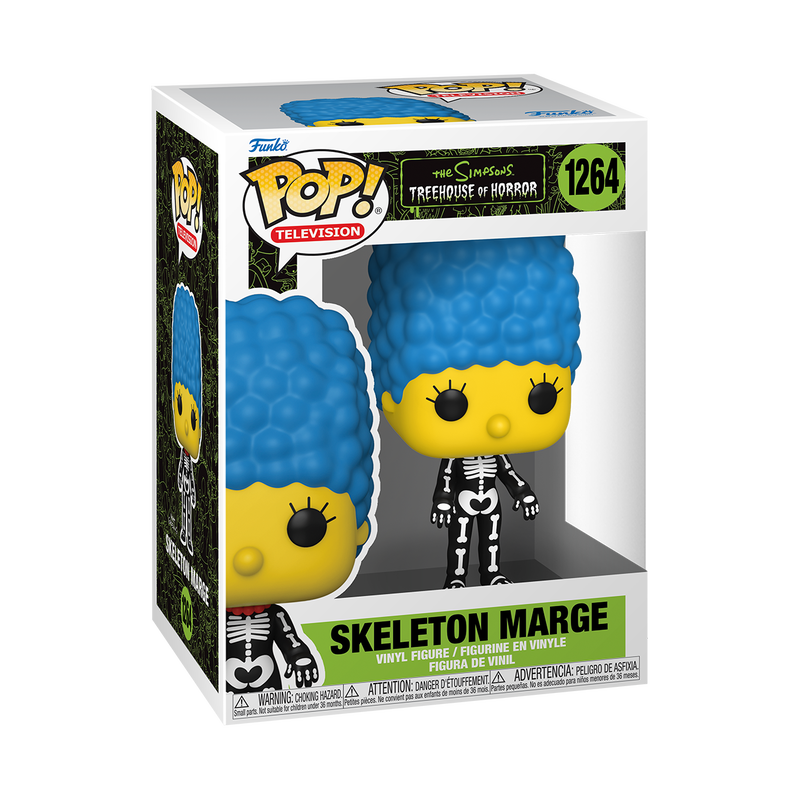 simpsons funko pop n 1264 skeleton marge