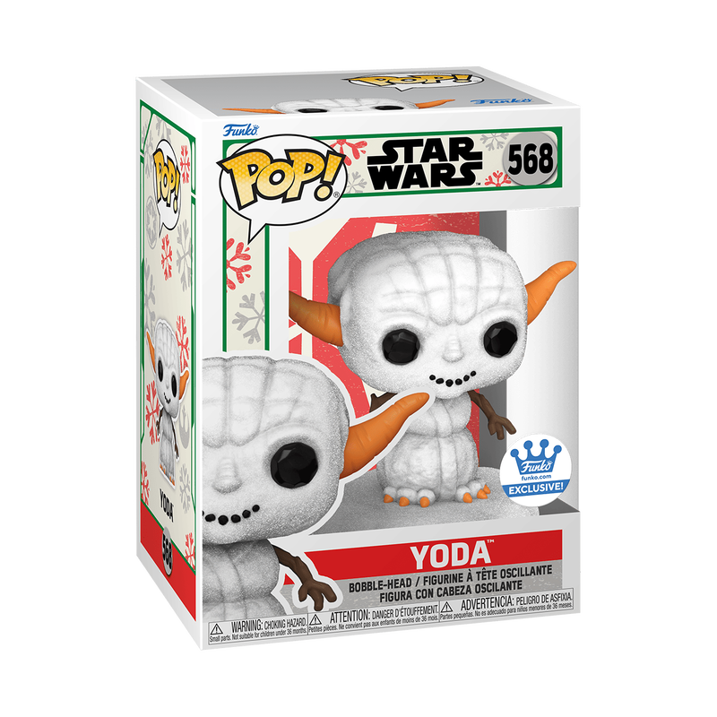 pop snowman yoda 568