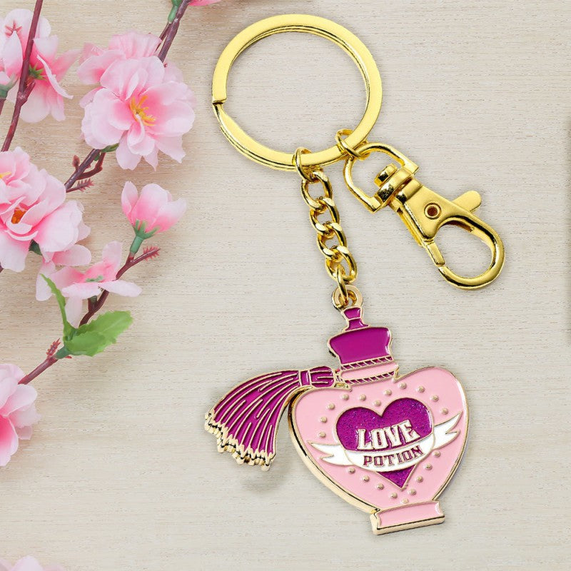 Love potion key ring