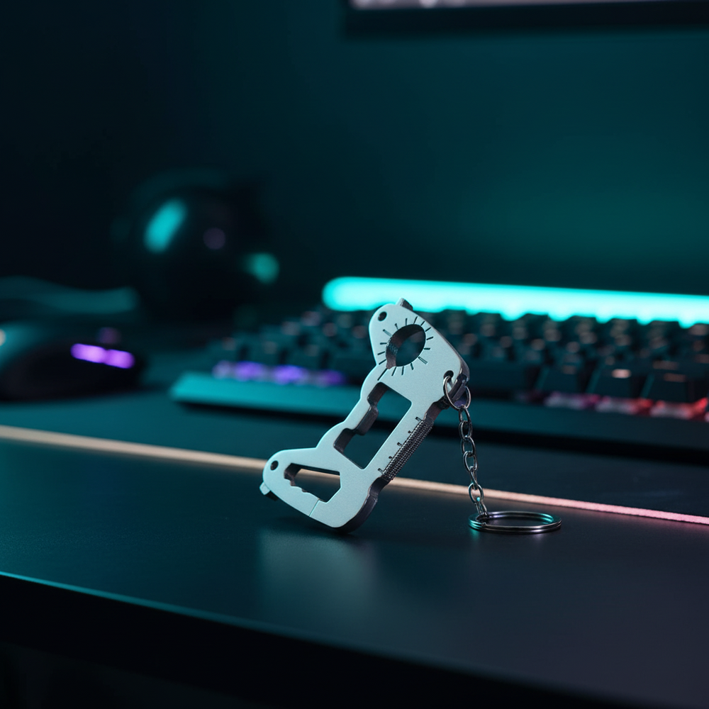 Gamepad Multifunction Keychain