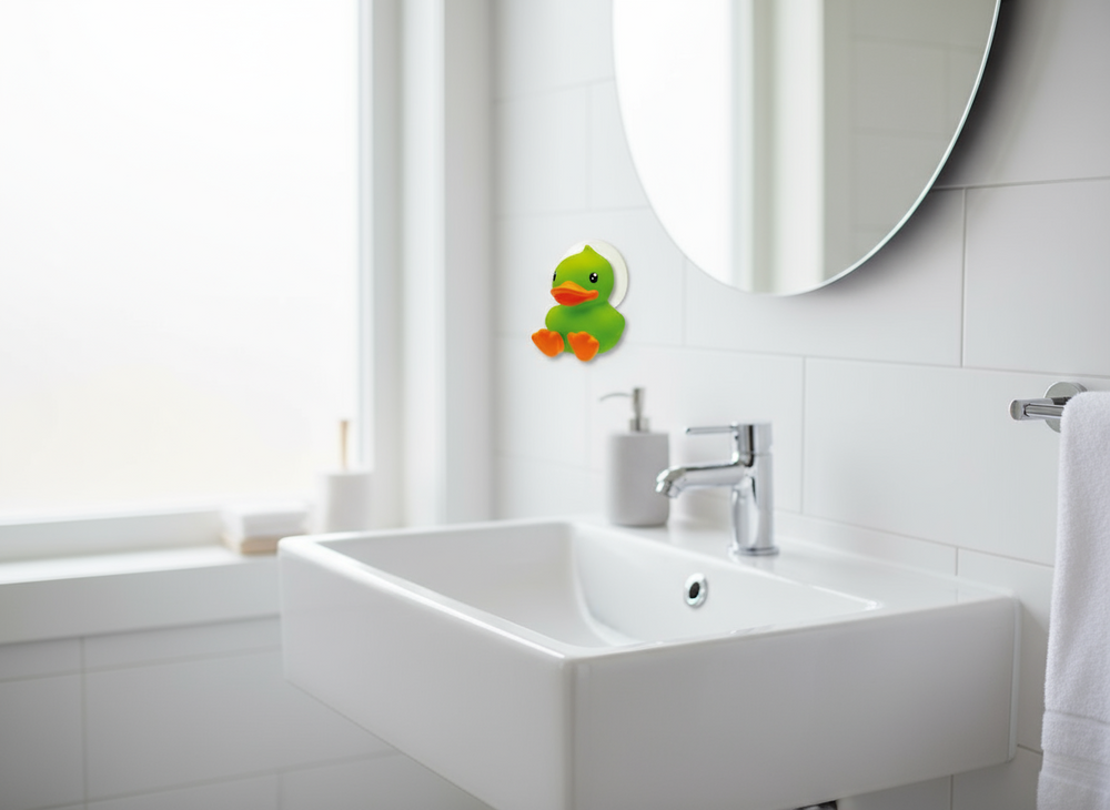 Porte Brosse à Dents Canard Vert