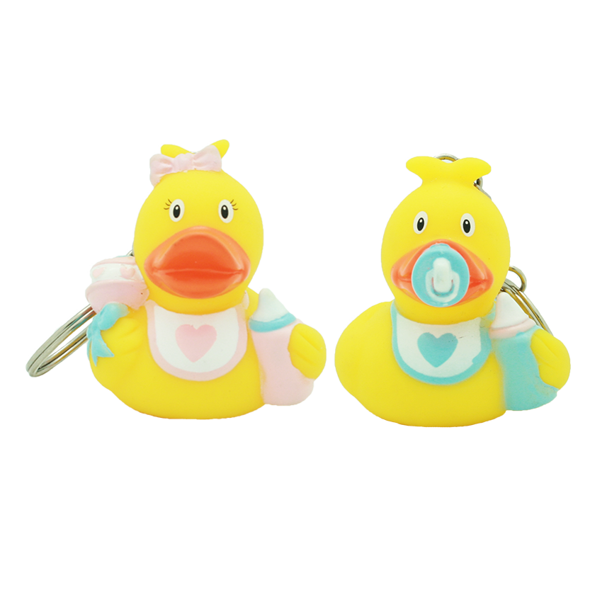 Baby duck keychain