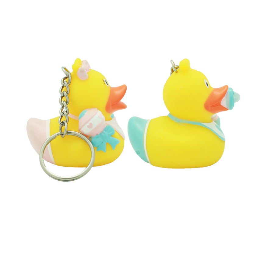 Baby duck keychain