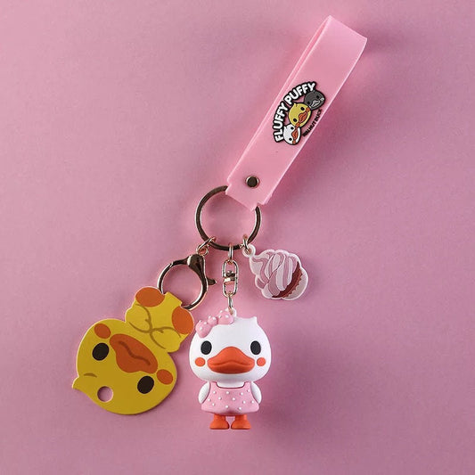 Duck girl key door