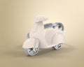 Keyring Beige Scooter