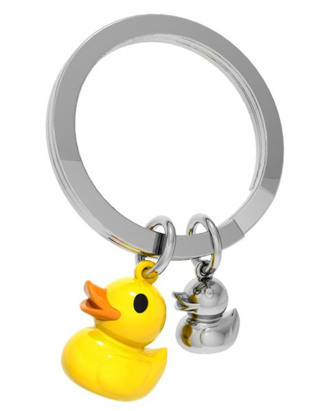 Gele eend sleutelhanger