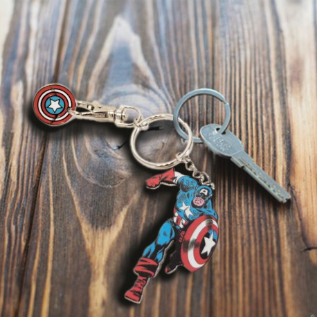 Captain America Jeton Key Porte