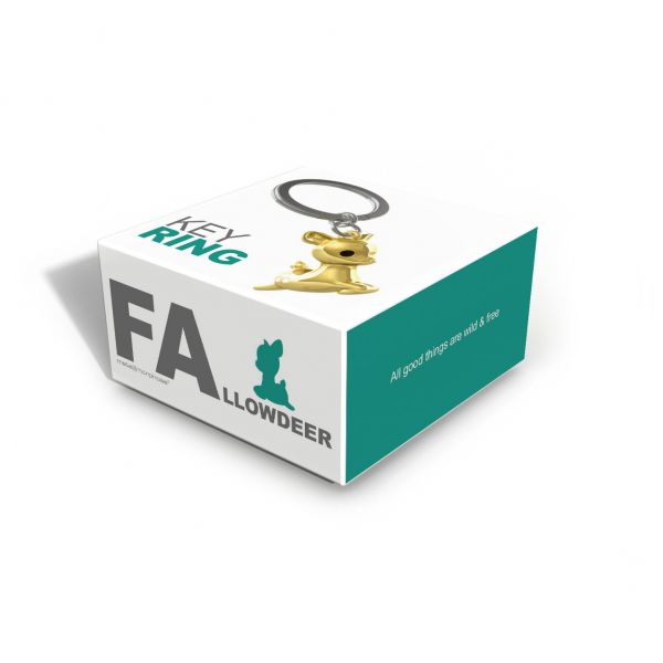 Sleutelhanger Reekalf Goud