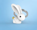 Porte Clés Lapin Blanc