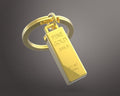 Keyring Gold Bar