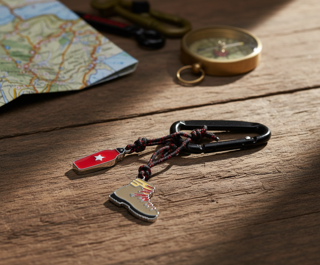 Porte-clés Mousqueton Trek