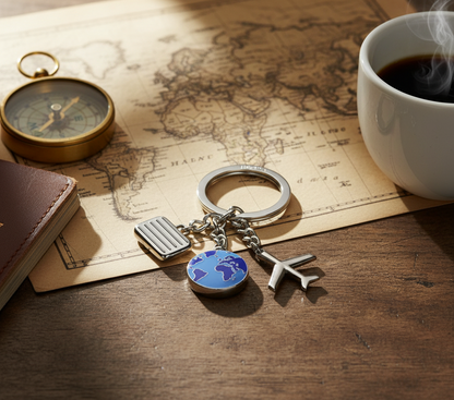 Porte clés Voyageur du Monde