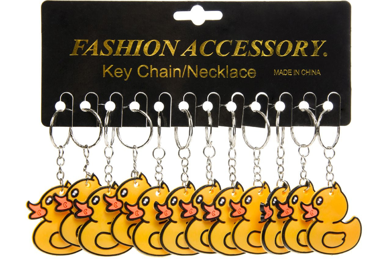 Yellow Duck Key Ring