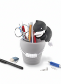 Black duck pencil pot